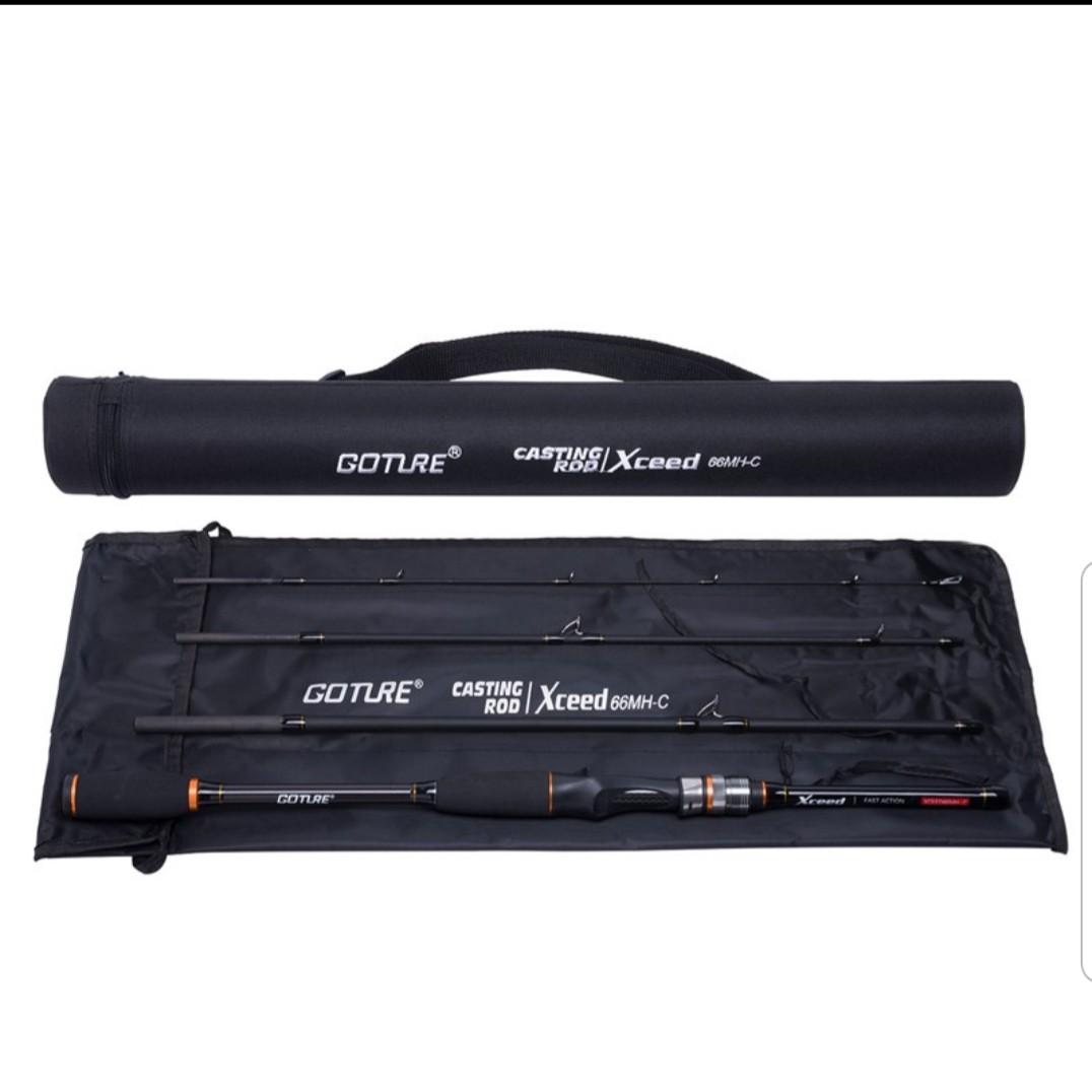 Brand New Goture Xceed 704M Spinning travel rod, Sports Equipment ...