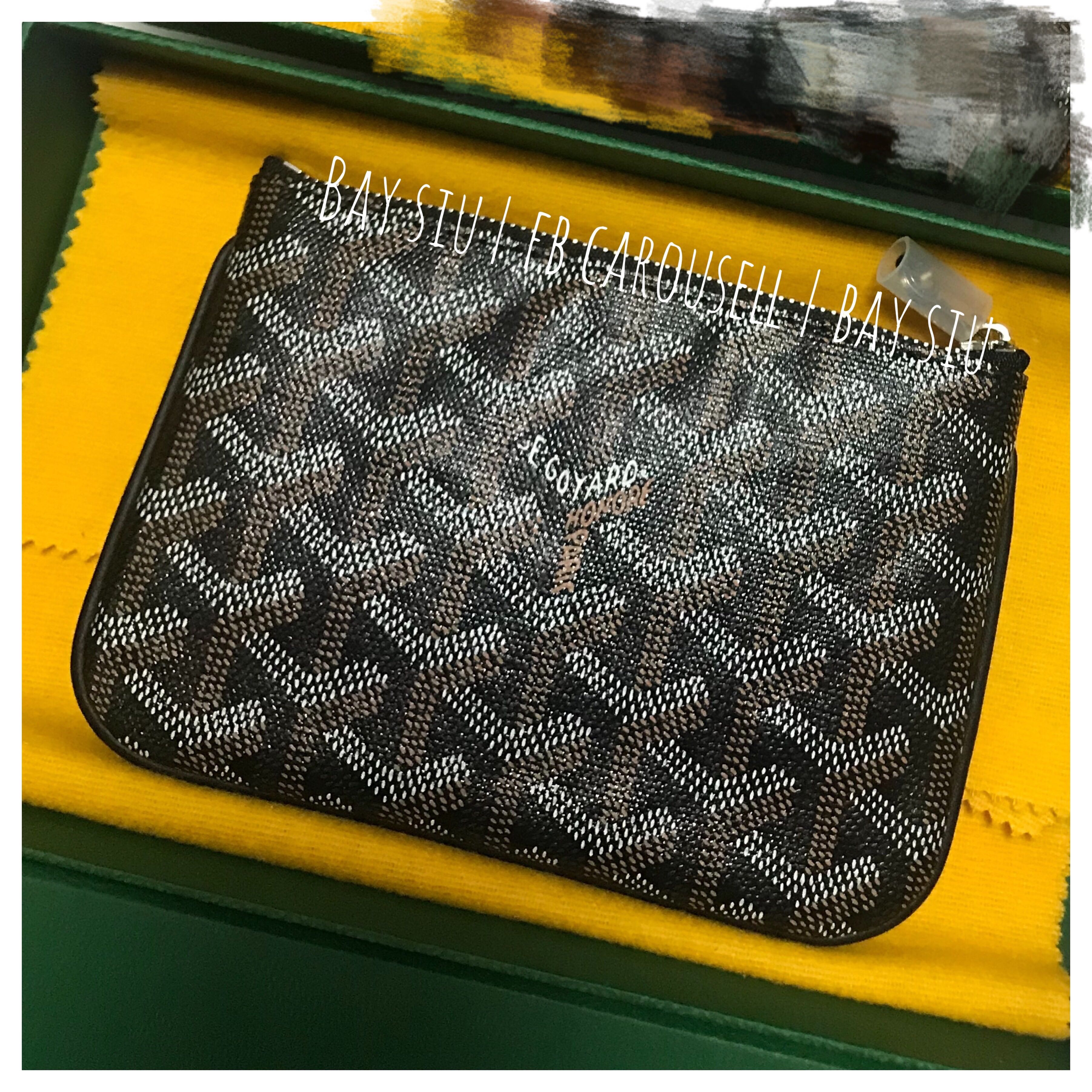 goyard mini pouch