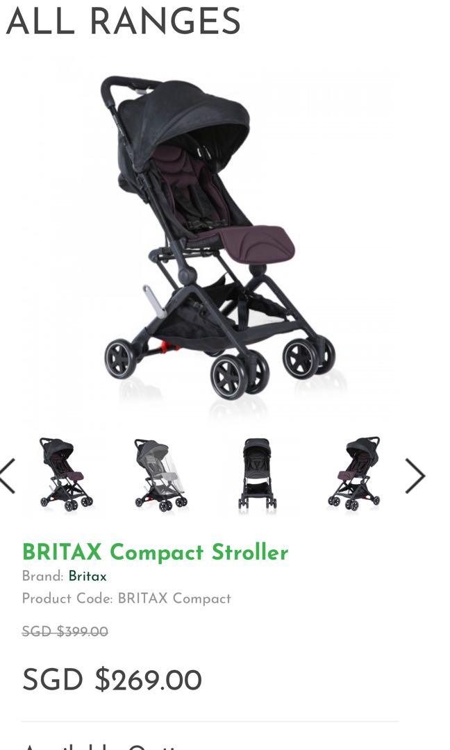 britax compact lightweight stroller