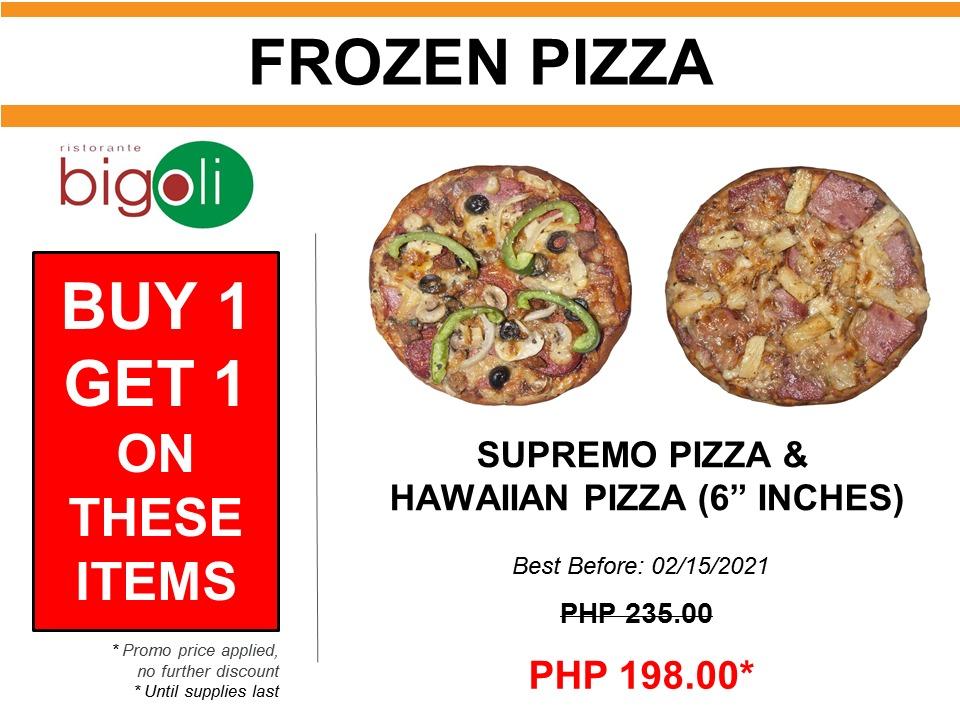 Buy 1 Get 1 On Frozen Pizza Food Drinks Local Eats On Carousell