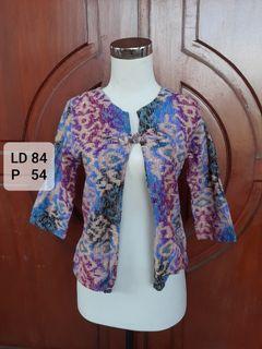 Cardigan Batik