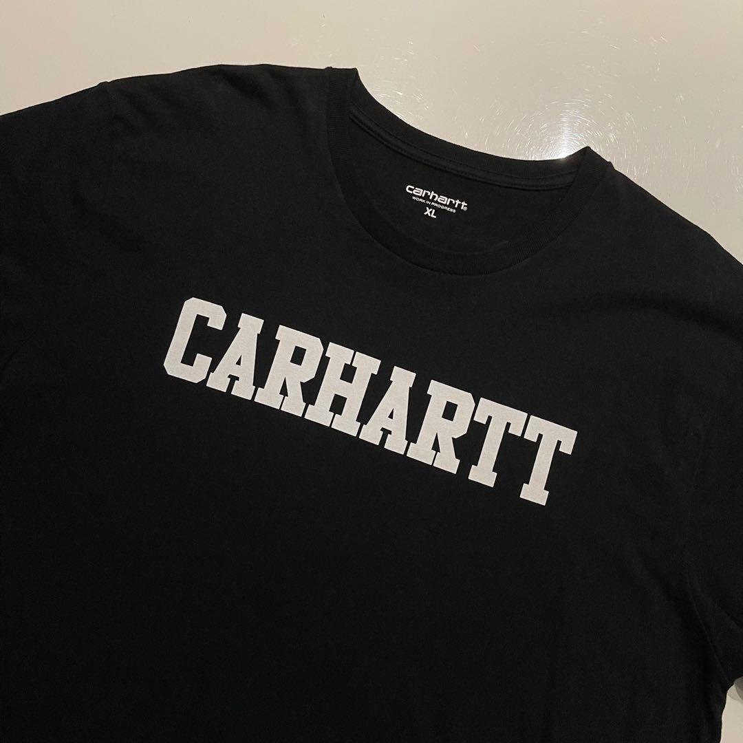 Carhartt Wip Logo T Shirt Men S Fashion Tops Sets Tshirts Polo Shirts On Carousell