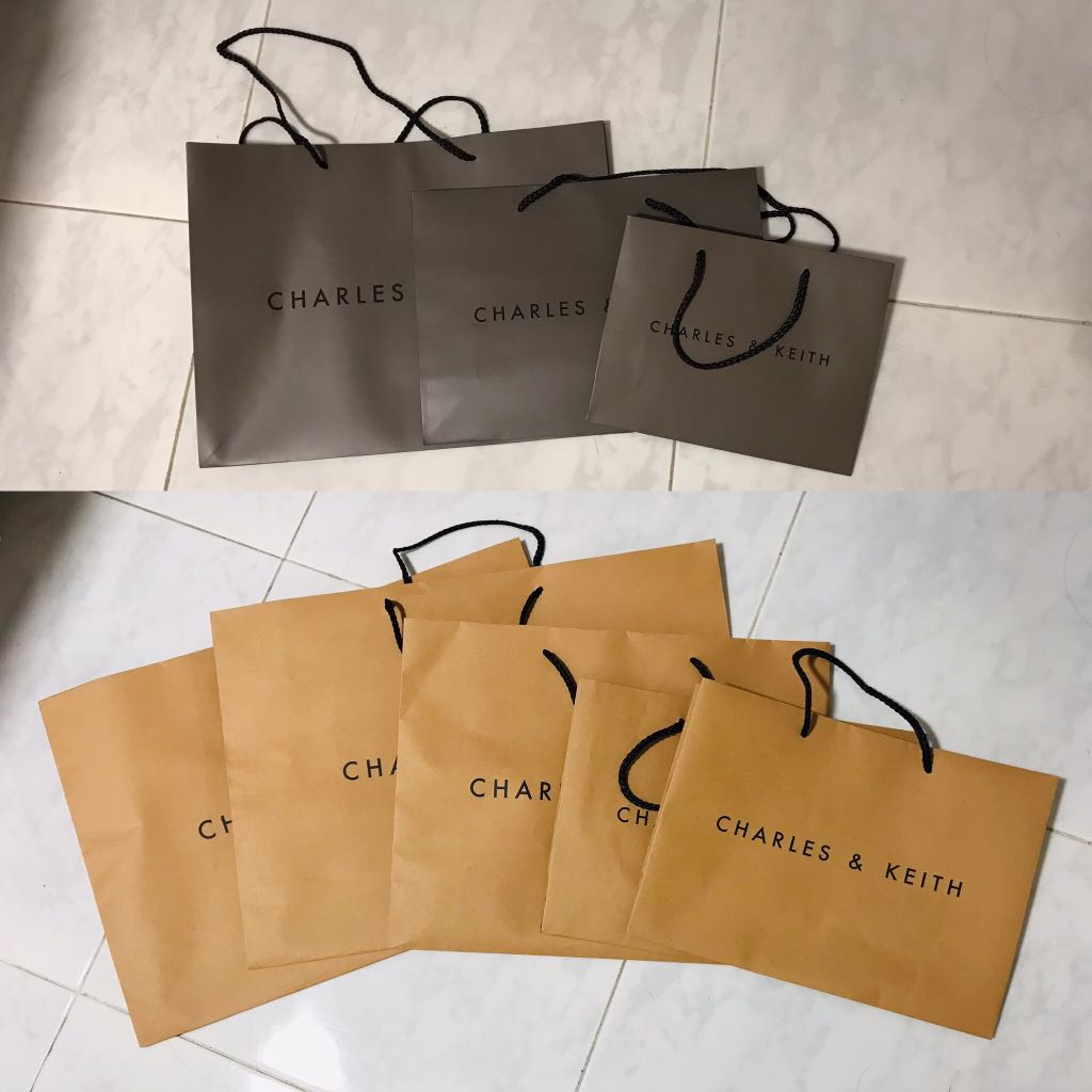 Paper bag clutch charles and keith sales