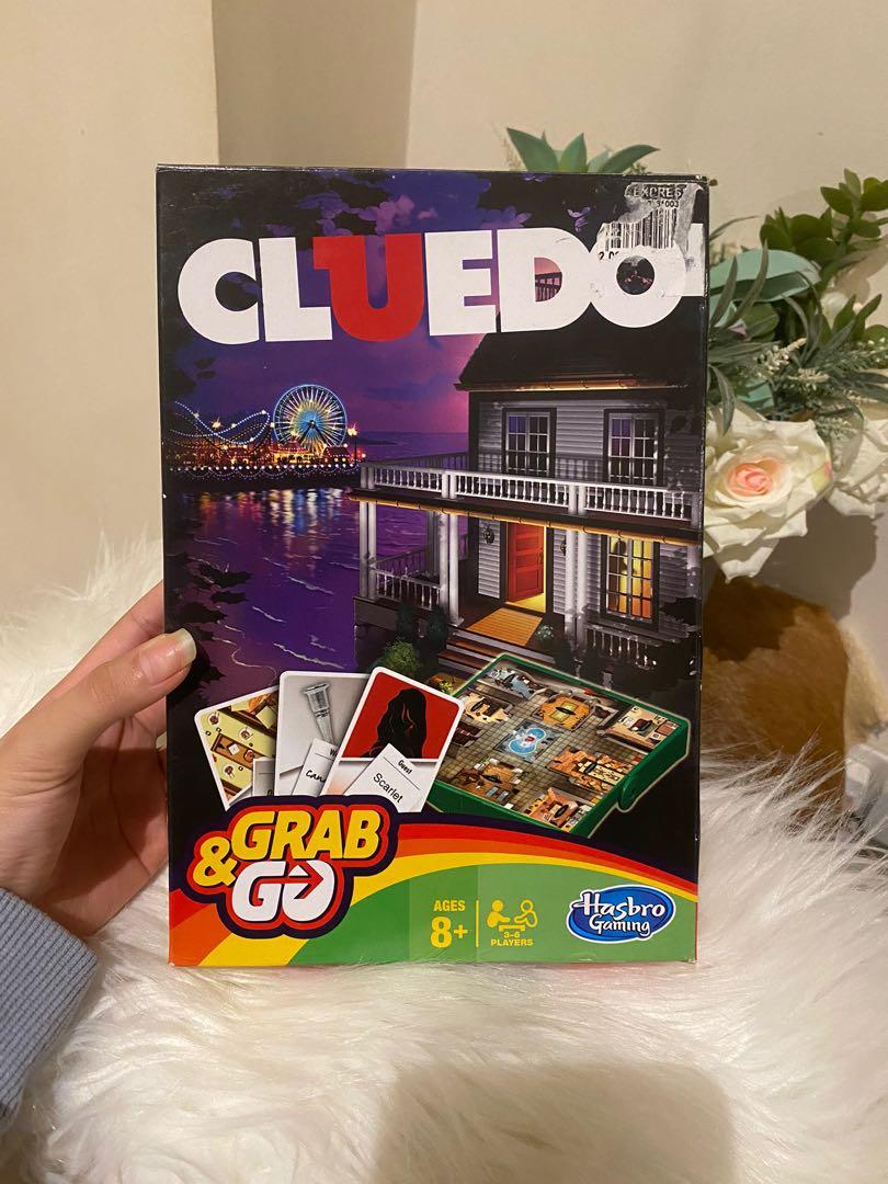 Cluedo, Grab & Go (Category: Board Games & Puzzles) located in Paranaque City. Submitted by lazypenguin (Listing ID 1062109638, Image 1). Description: only used once, good quality, complete items inside .