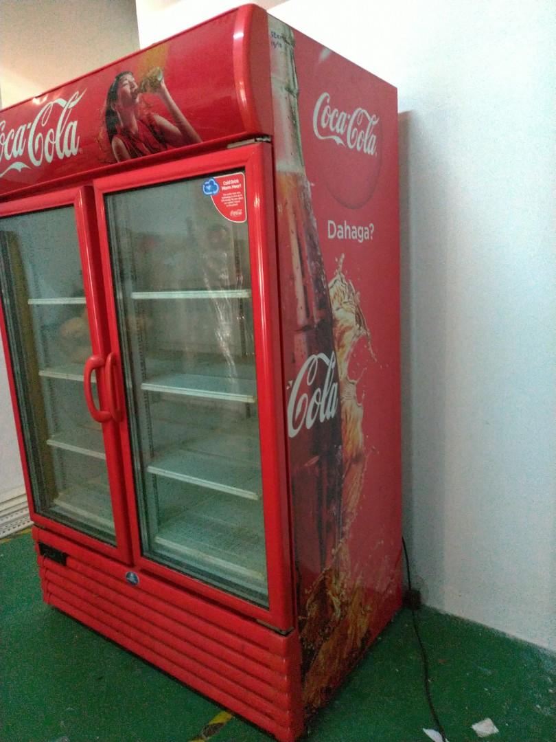 Lelong Coca Cola Chiller, TV & Home Appliances, Kitchen Appliances