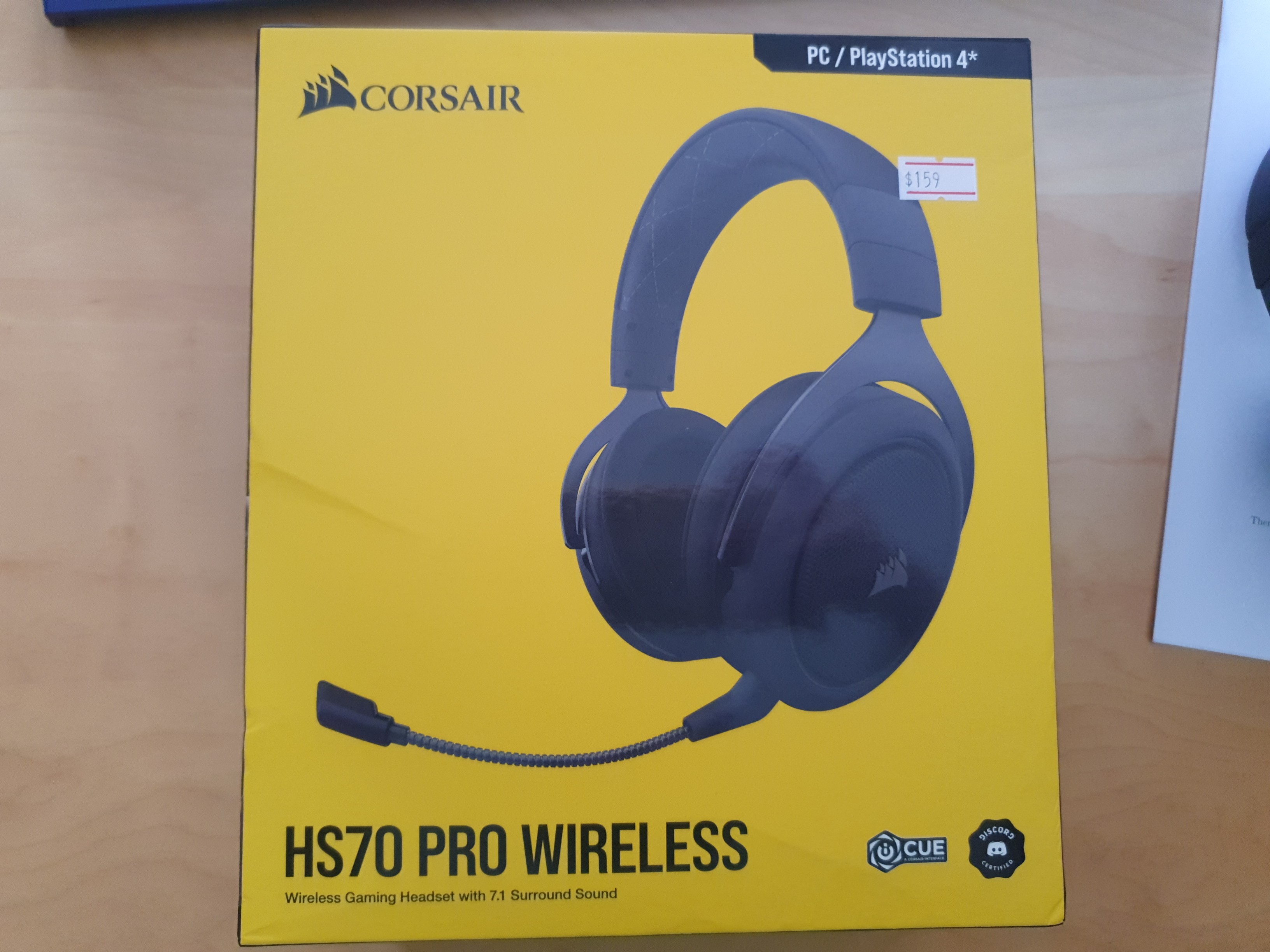 corsair hs70 pro wireless 7.1