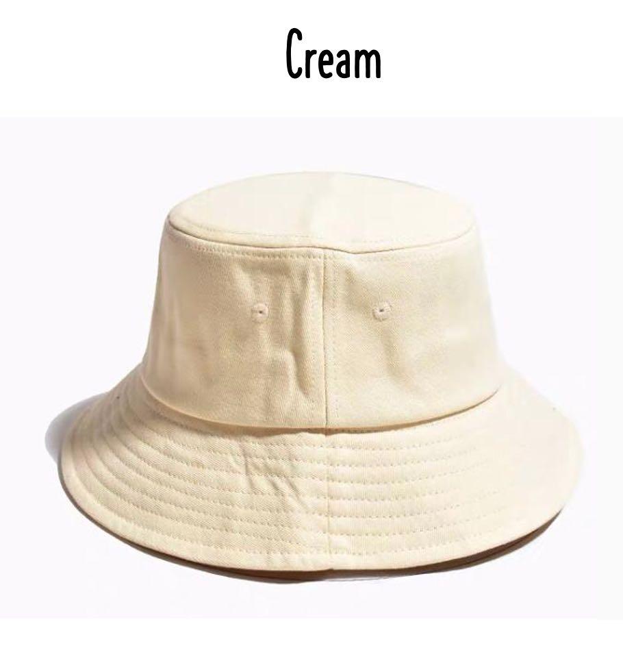 Cream bucket hat womens clearance