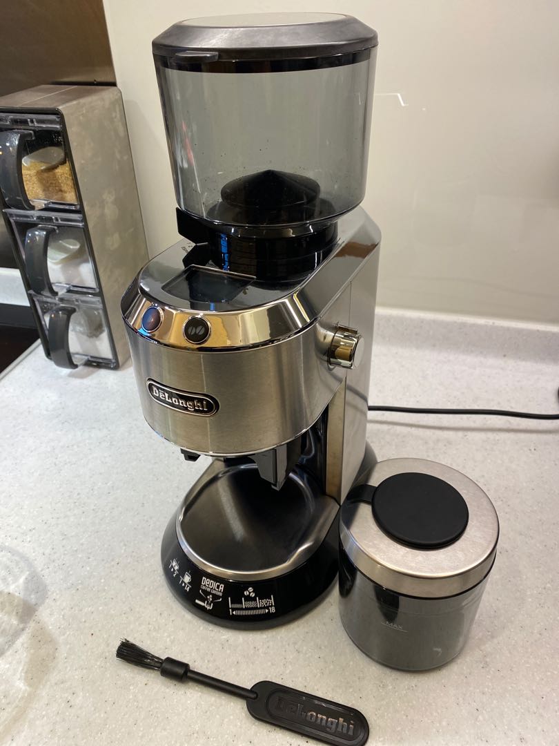 Delonghi KG521 Coffee Grinder 磨豆機, 家庭電器, 廚房電器, 咖啡機及咖啡壺 Carousell