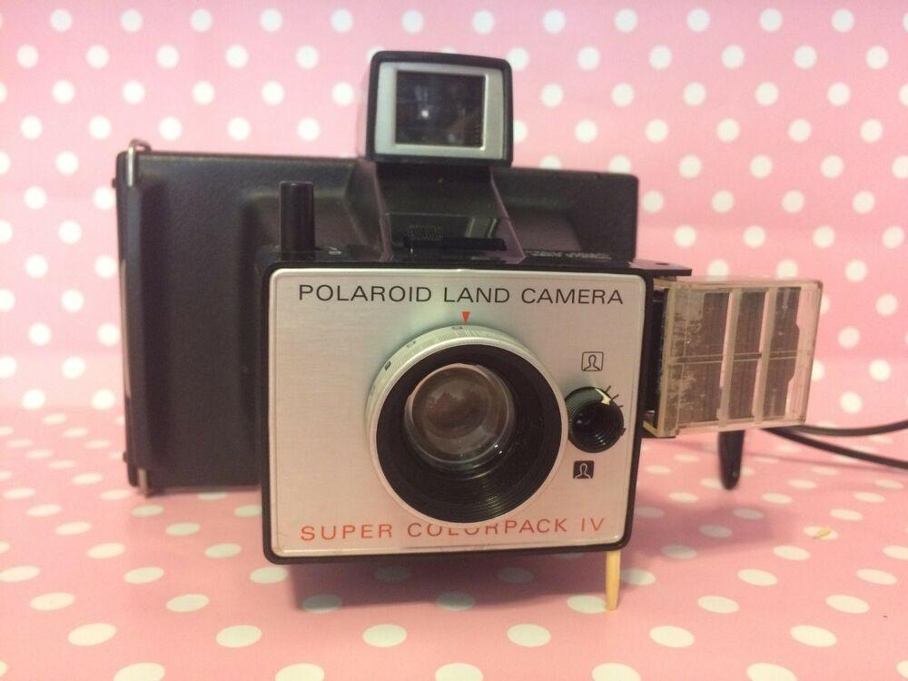 polaroid land camera super colorpack iv