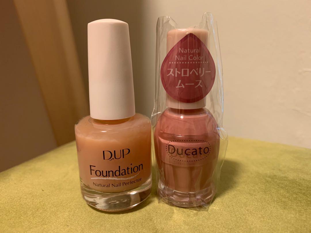 Dup And Ducato Nail Polish And Nail Foundation From Japan Beauty Personal Care Hands Nails On Carousell