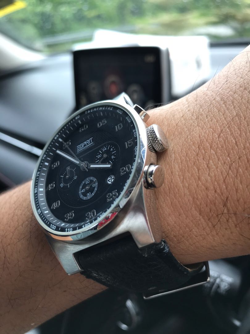 Esprit cheap chronograph watch