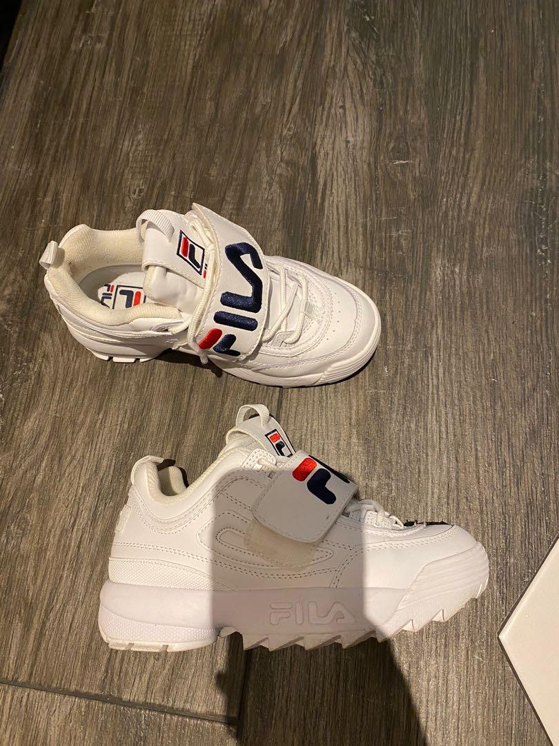 Fila disruptor hotsell com velcro