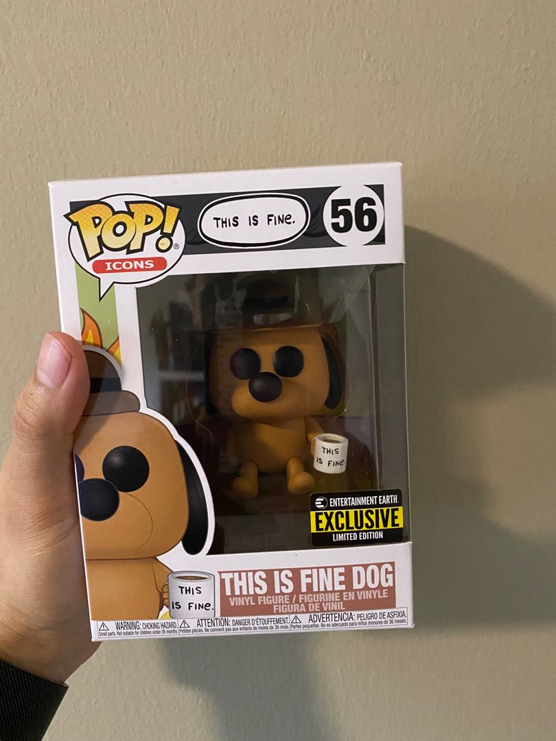 funko pop this is fine