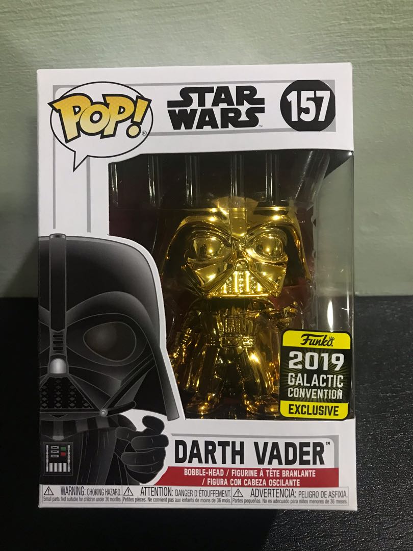 darth vader gold funko