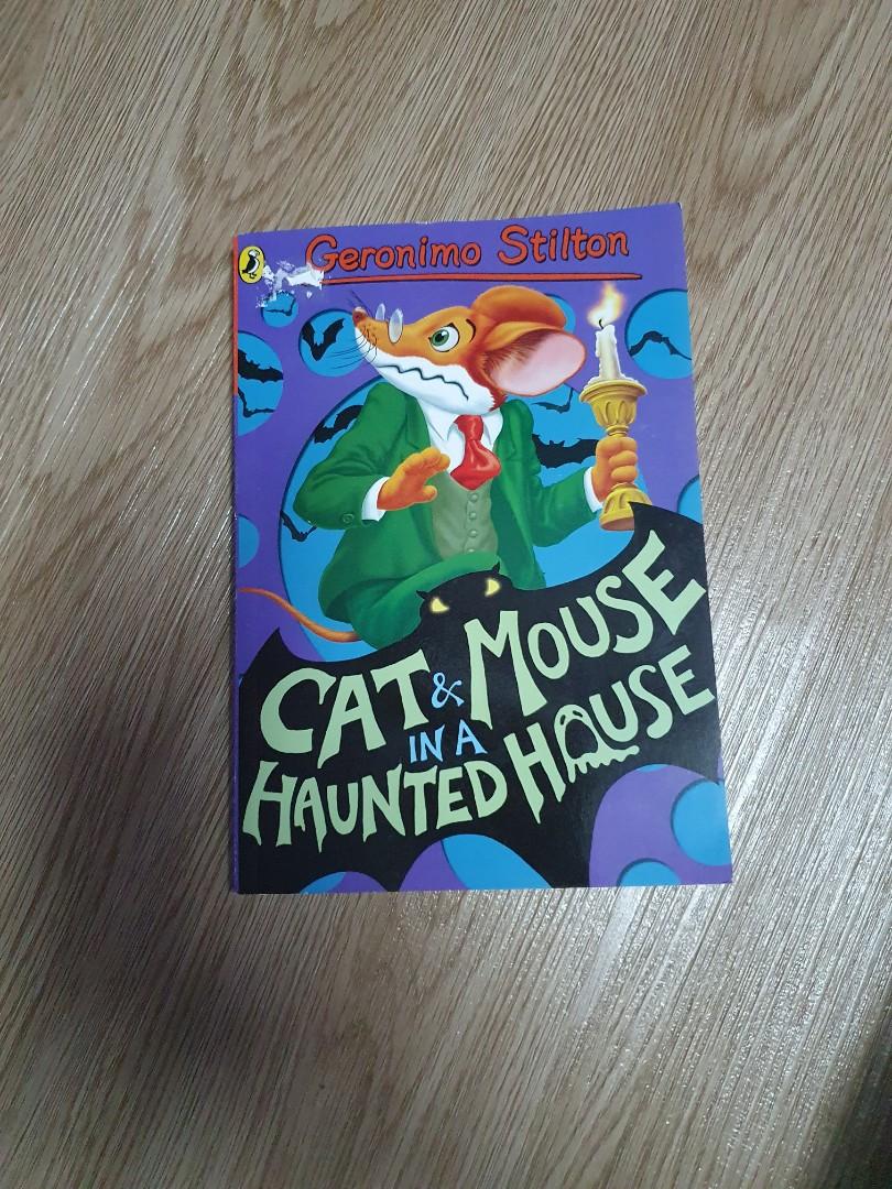 Geronimo Stilton Cat Mouse In A Haunted House Books Stationery Children S Books On Carousell