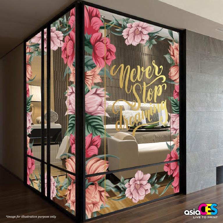 Premium Glass Sticker Printing, Hobbies & Toys, Stationery & Craft, Art