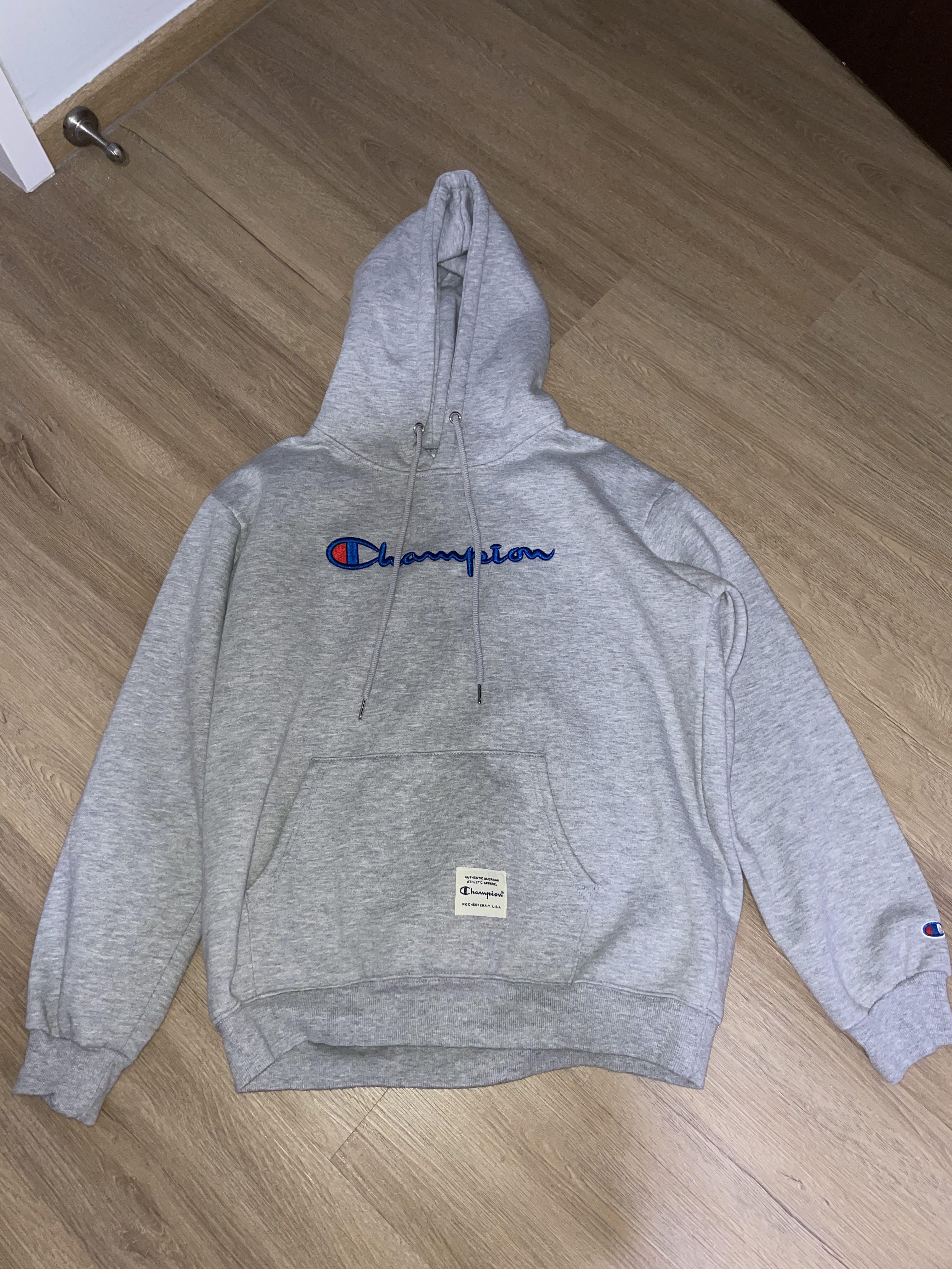 Grey champion sweatshirt womens Clearance