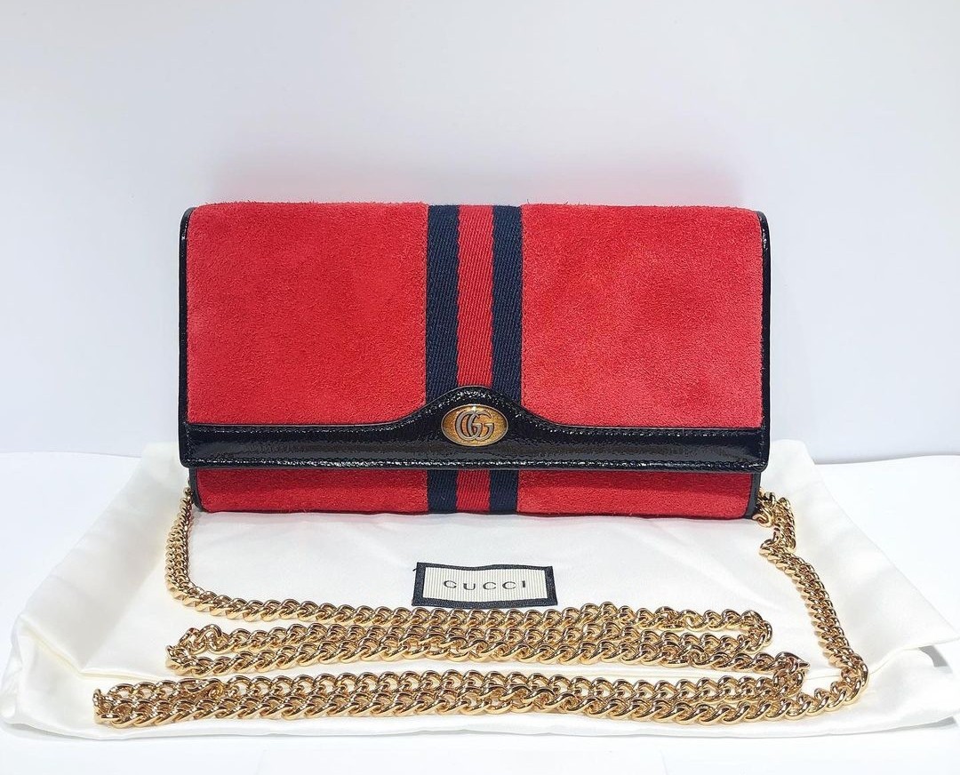 gucci ophidia wallet on chain