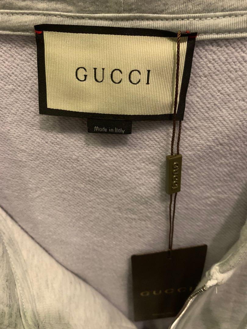 Gucci tiger tape hoodie Clearance