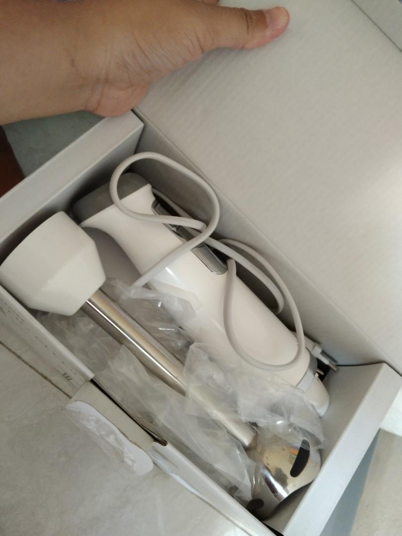 Hand Blender set chopper mixer MINISO, Kitchen & Appliances di Carousell
