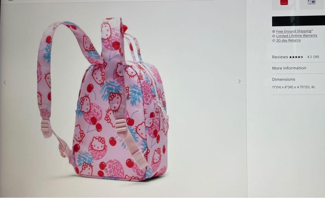 Herschel Hello Kitty Nova Mini Backpack