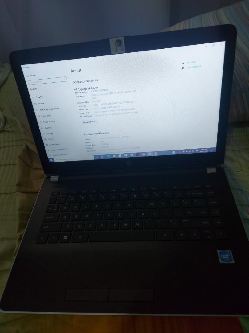 HP Laptop 14 BS0XX, Computers & Tech, Laptops & Notebooks on Carousell