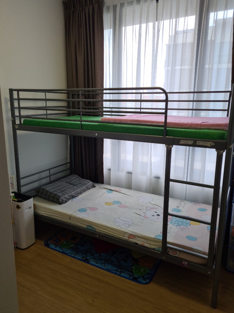 IKEA Double Deck Bed Frame, Furniture & Home Living, Furniture, Bed