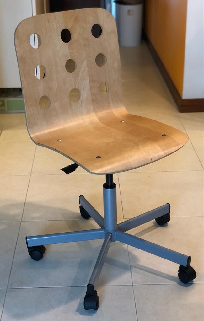 IKEA wooden office chair Furniture Home Living Furniture Chairs
