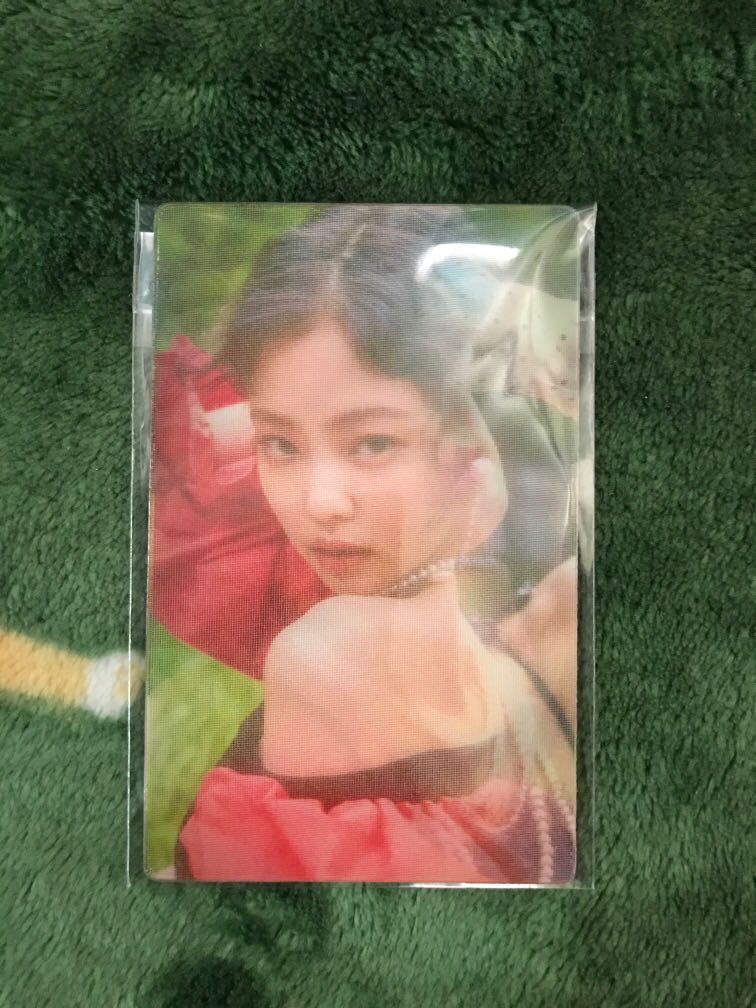 JENNIE SOLO K4 lenticular photocard, K-Wave di Carousell