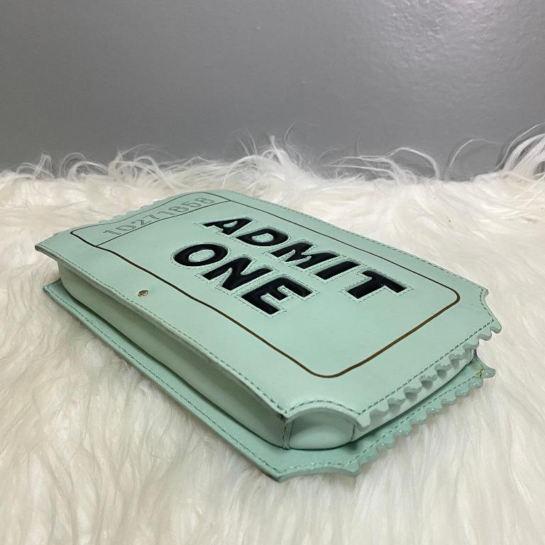 Kate Spade Admit One Blue Clutch Bag, Women's Fashion, Bags & Wallets,  Clutches on Carousell