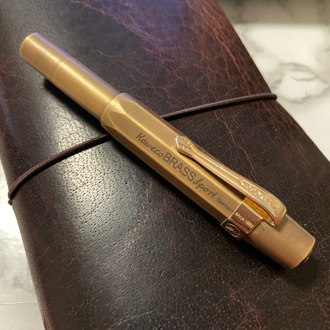 Pen Pit Stop : Kaweco Brass Sport - Fountain Pen Reviews - The Fountain Pen  Network