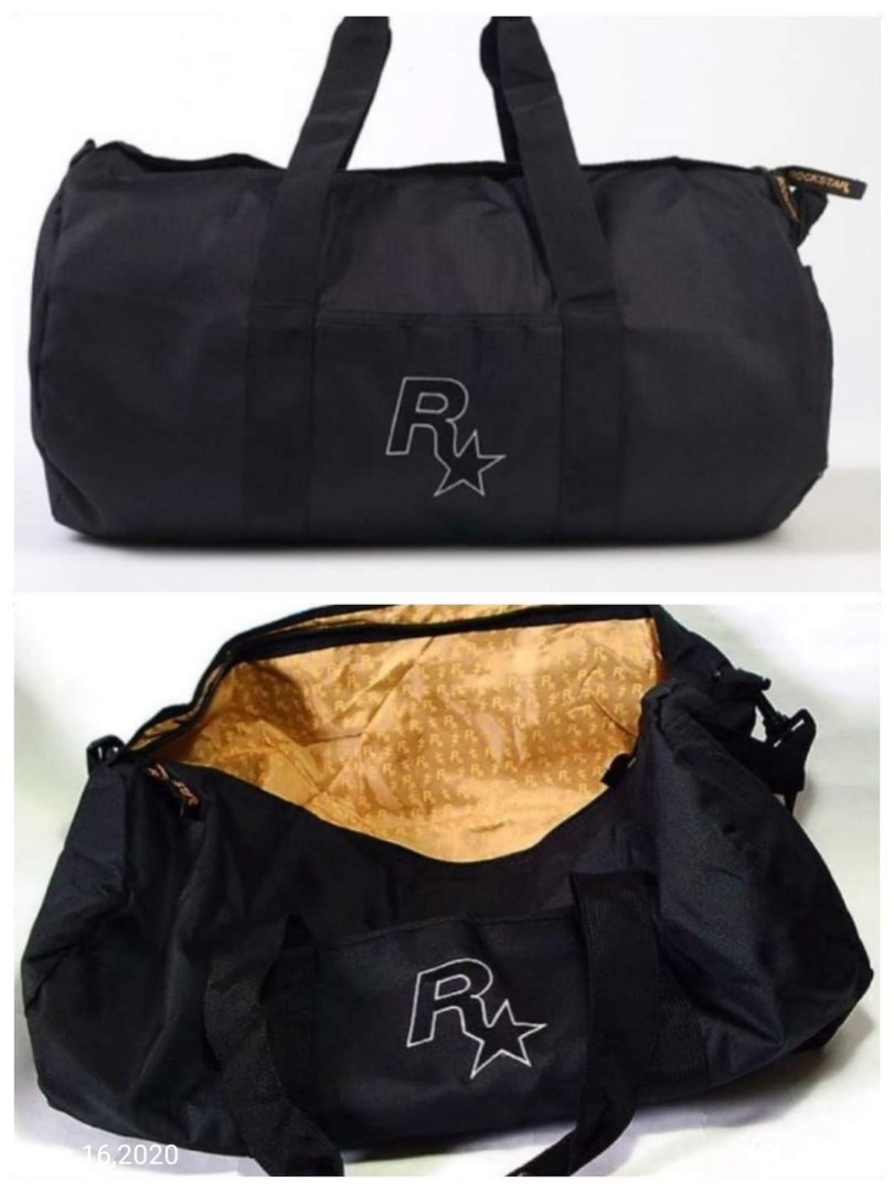 Limited Edition Rockstar Games Duffle Bag, Men's Fashion, Bags, Belt