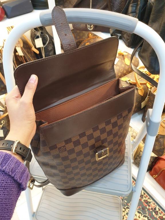 Louis Vuitton Damier Ebene Soho Backpack 101lv1 For Sale at