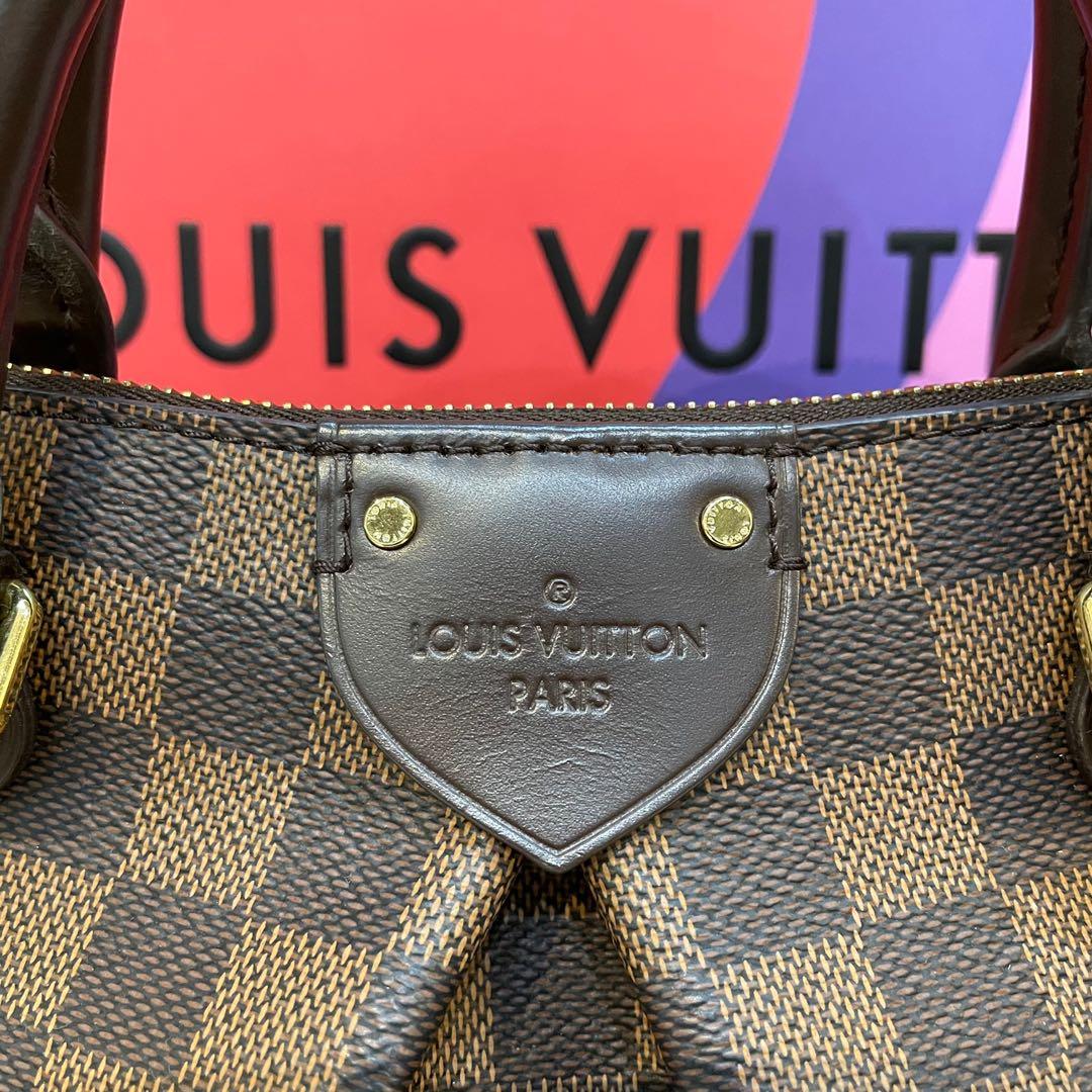 Louis Vuitton Siena MM Bag Damier Ebene Canvas Complete Boxed