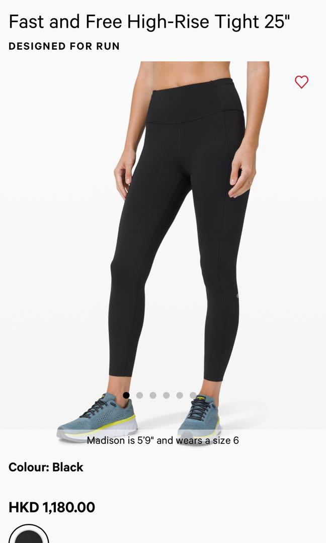 Lululemon Fast and Free High Rise Tight 25” Size 4 (BNWT), Women's Fashion,  Activewear on Carousell