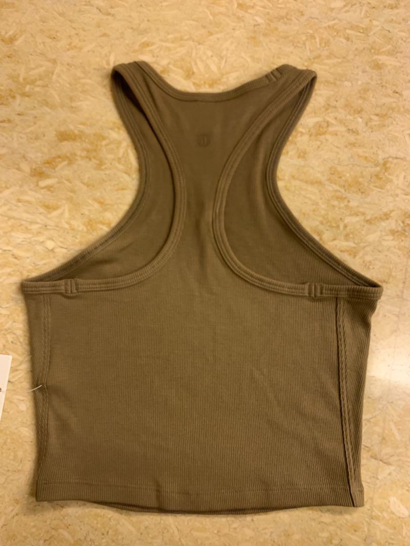 lululemon la front racer crop tank