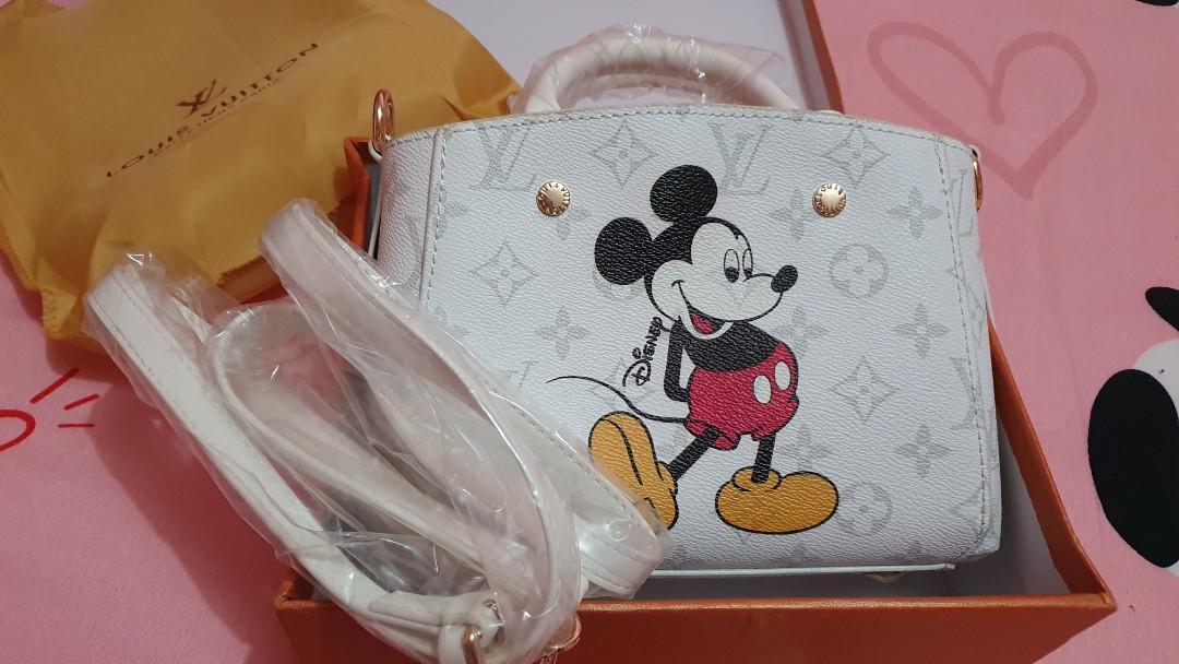 LV Sling Bag (Mickey Mouse), Women's Fashion, Bags & Wallets