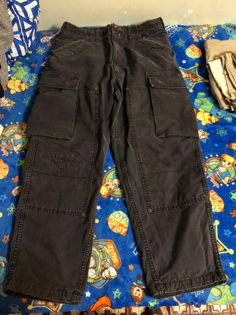 Madness washed army pant, 男裝, 褲&半截裙, 長褲- Carousell