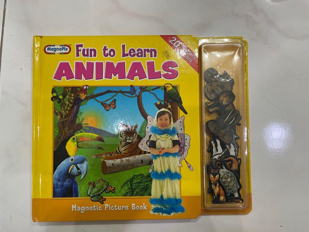 Magnetic Animals Picture book, Hobbies & Toys, Books & Magazines ...
