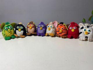 McDonalds "McFurby" Happy Meal Toys Complete Set of 8 NEW! 1998 First-Run