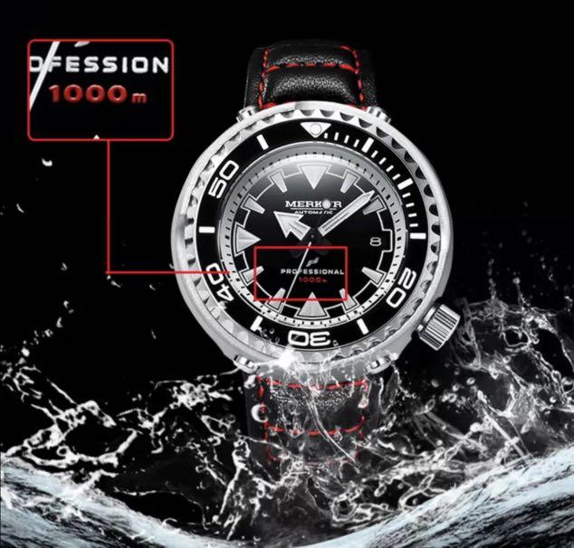 Merkur Ocean Master 1000m Tuna Dive Watch Special Promotion Men S Fashion Watches On Carousell