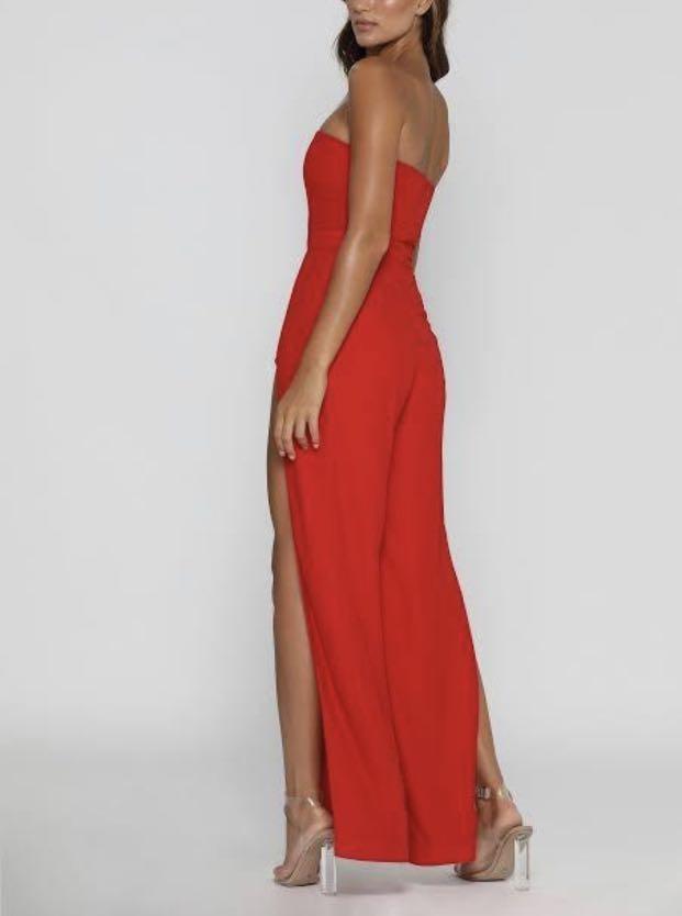 Livia strapless jumpsuit store