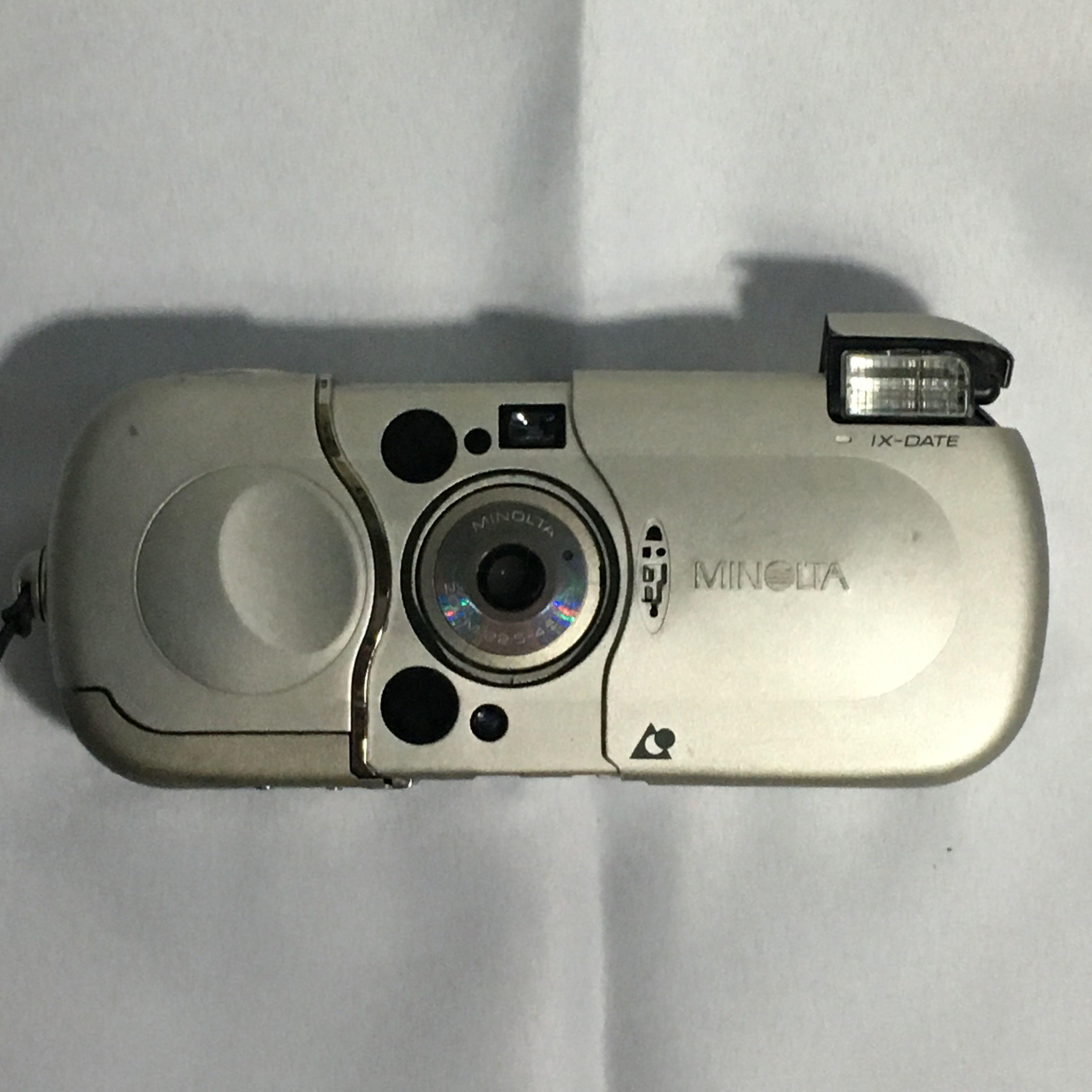 Minolta Vectis 2000 IXDate APS Film Camera, Photography, Cameras on