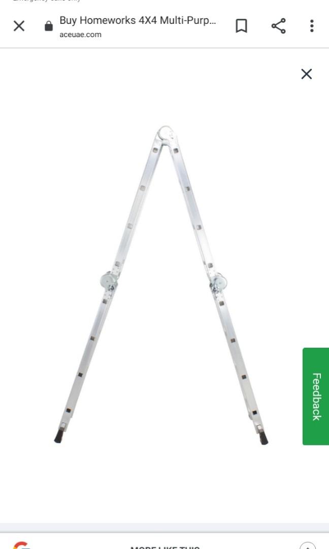 Multipurpose ladder Ace Hardware Dubai, Furniture & Home Living, Home Improvement