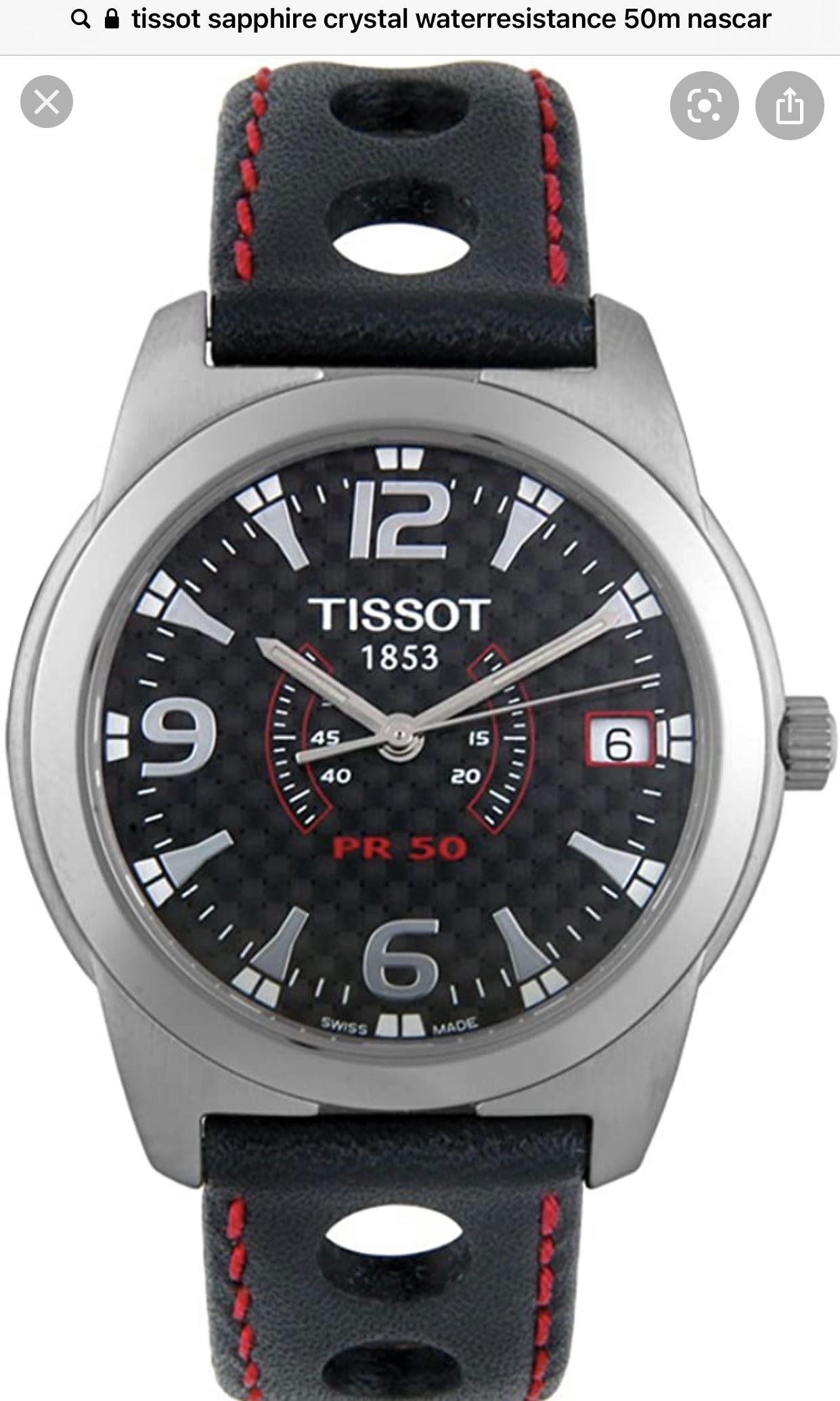 Tissot 1853 nascar discount special edition price