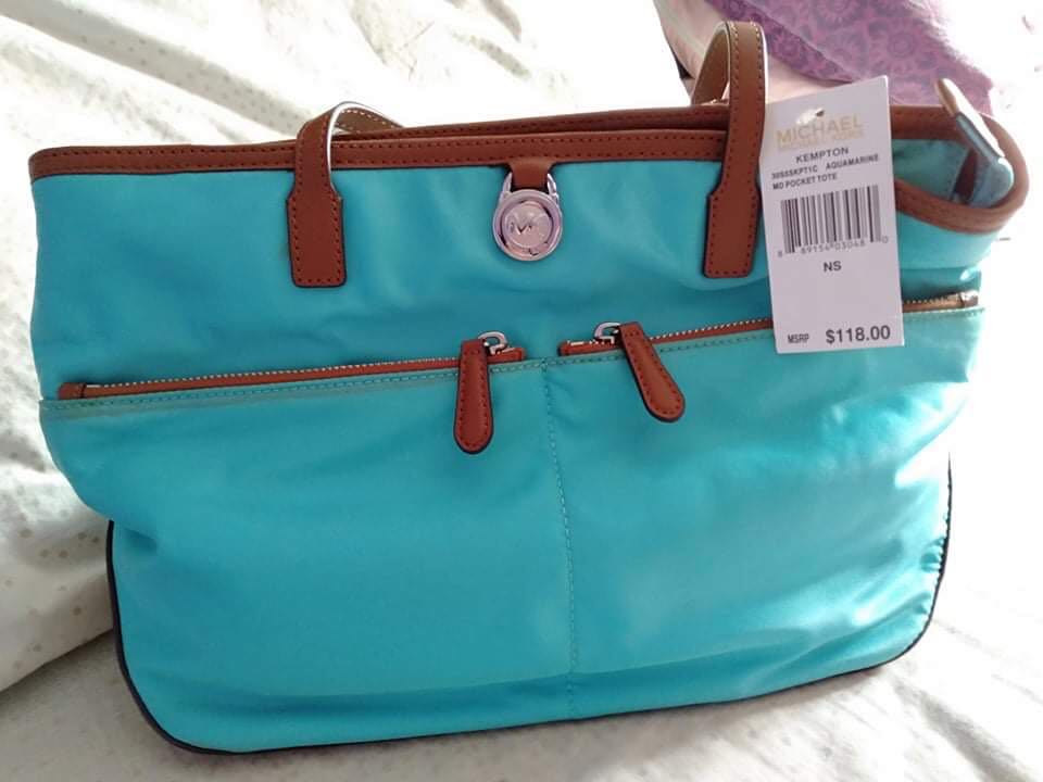 Michael kors kempton medium store pocket tote