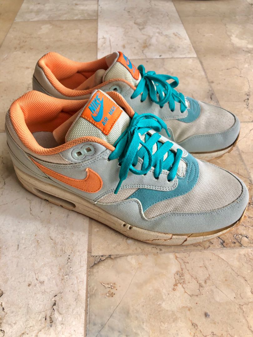 Blue green orange hotsell nike air max