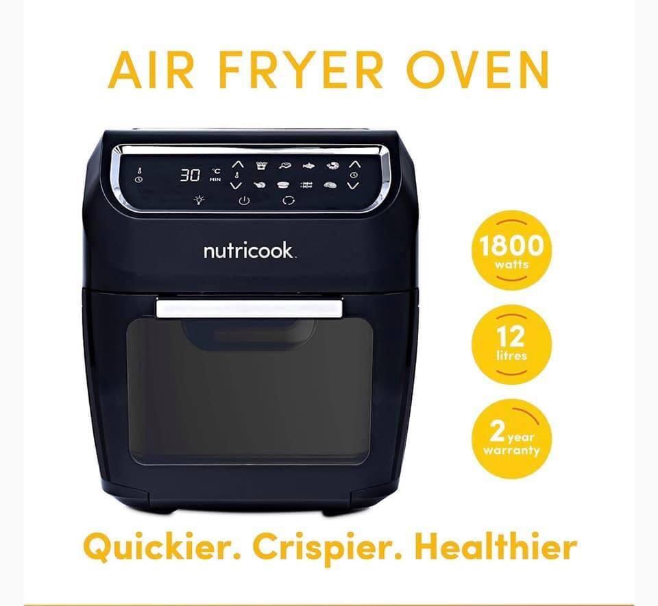Nutricook Air fryer Oven 12L by Nutribullet Review and Testing- Update  after 2 month #airfryeroven 