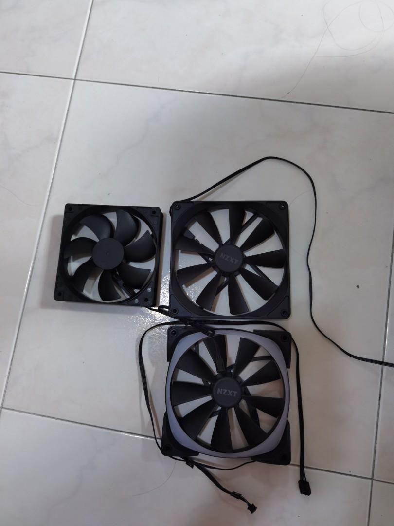 NZXT AER RGB 140MM FAN/NZXT NON RGB 