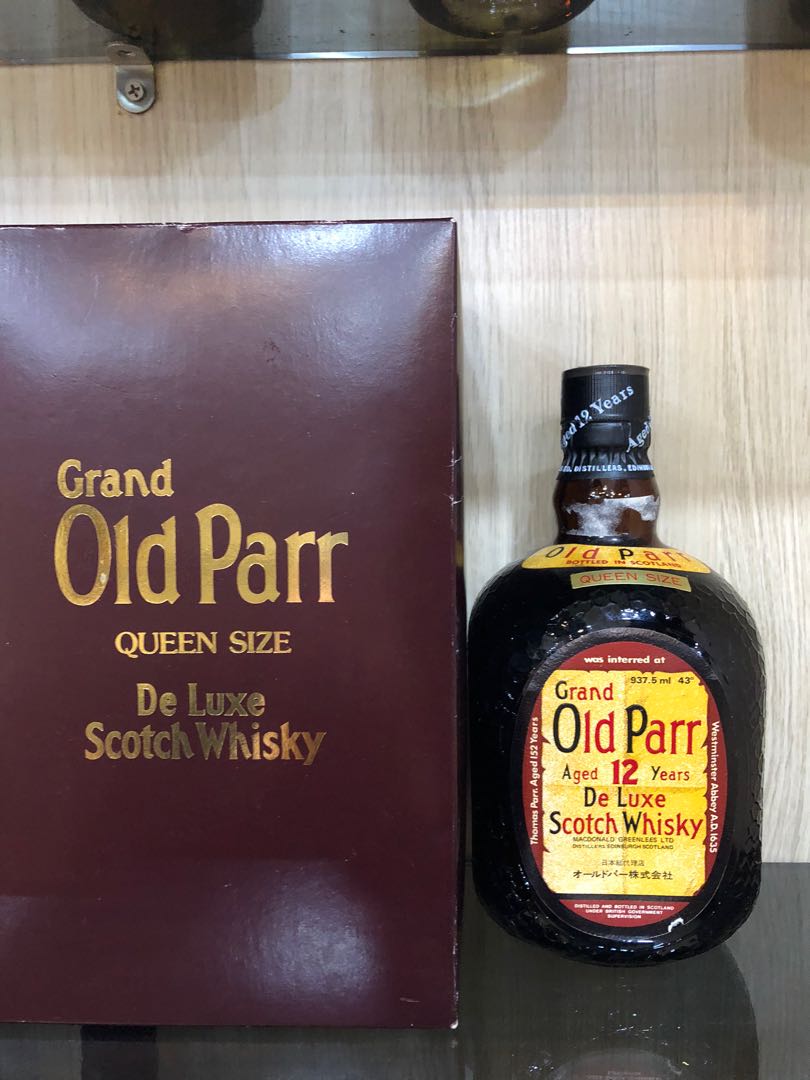 old parr老伯蘇格蘭威士忌-937.5ml，43%, 嘢食& 嘢飲, 酒精飲料- Carousell